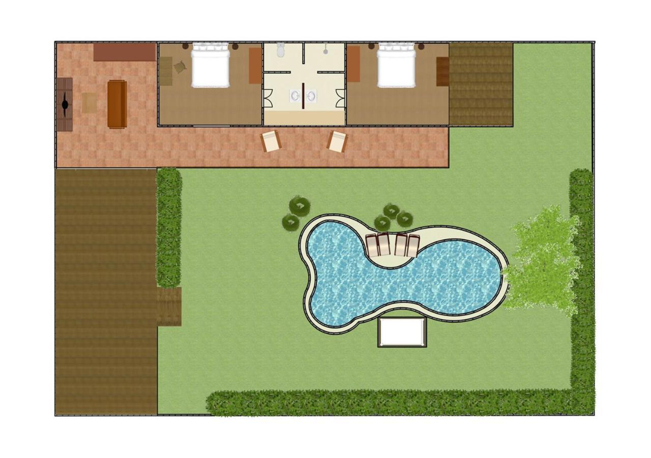Villa Santai By Optimum Bali Villas チャングー エクステリア 写真