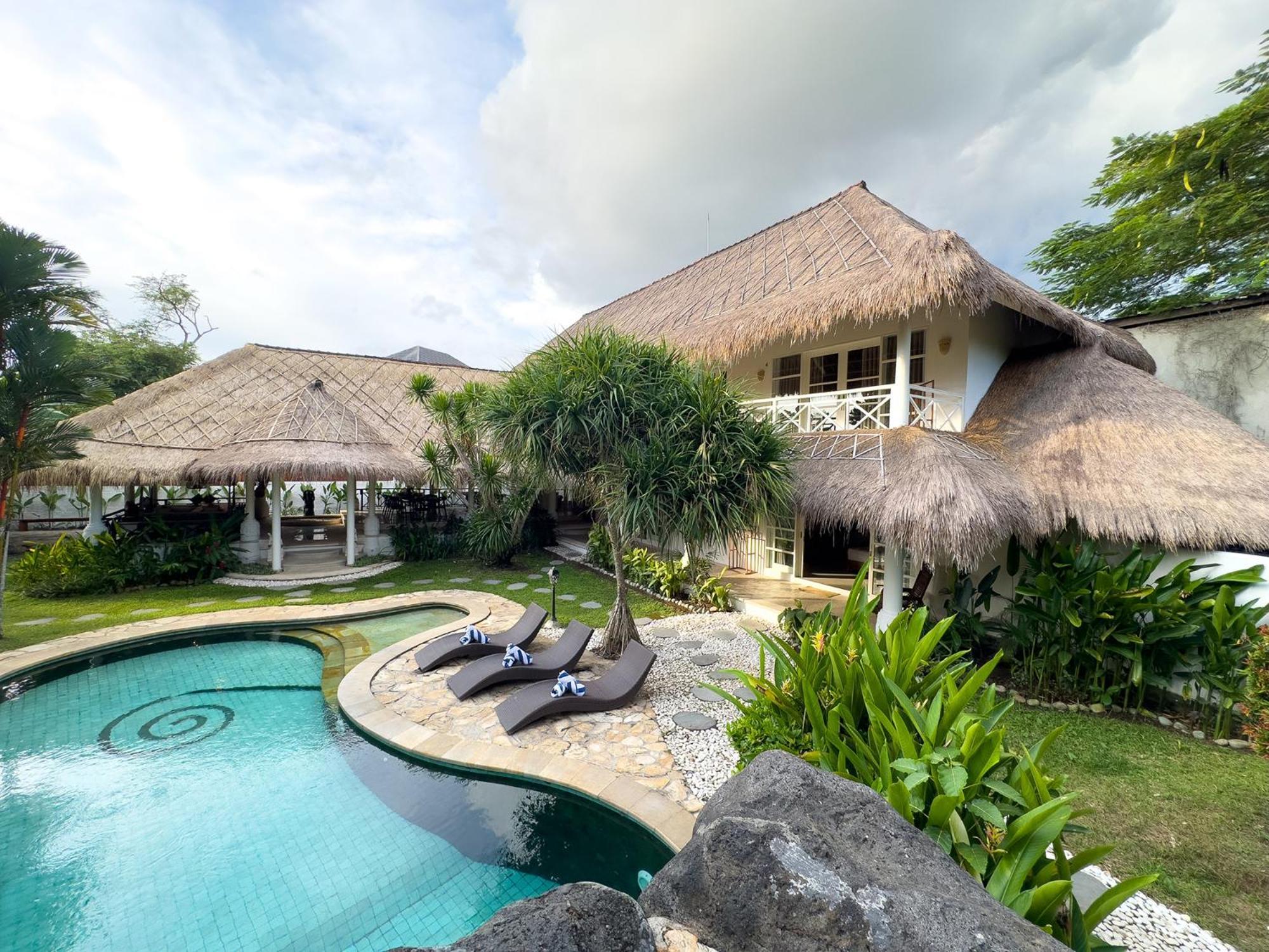 Villa Santai By Optimum Bali Villas チャングー エクステリア 写真